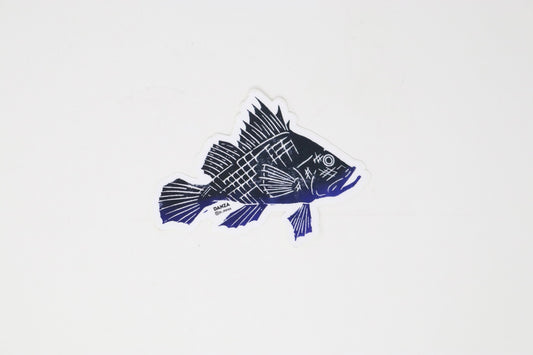 JB Danza - Sea Bass Sticker